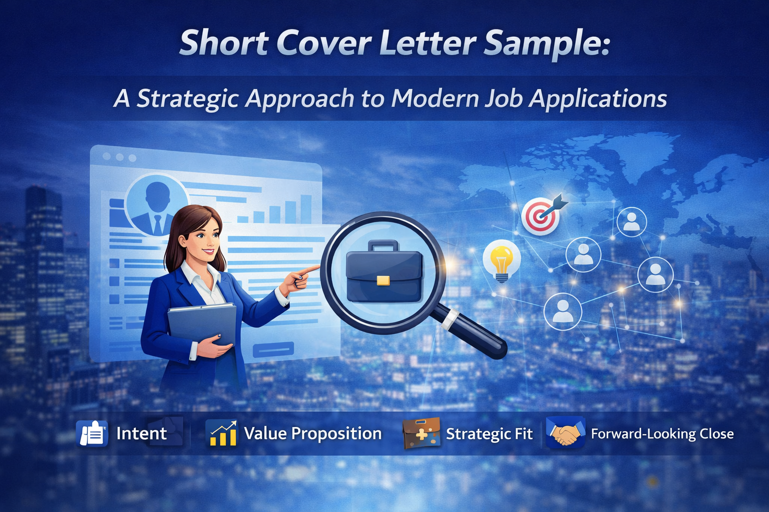 Professional Short Cover Letter Sample for Job Applications