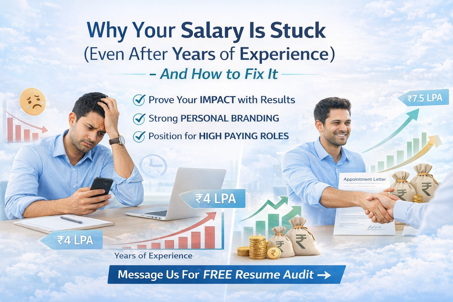 Why Your Salary Is Stuck (Even After Years of Experience) — And How to Fix It