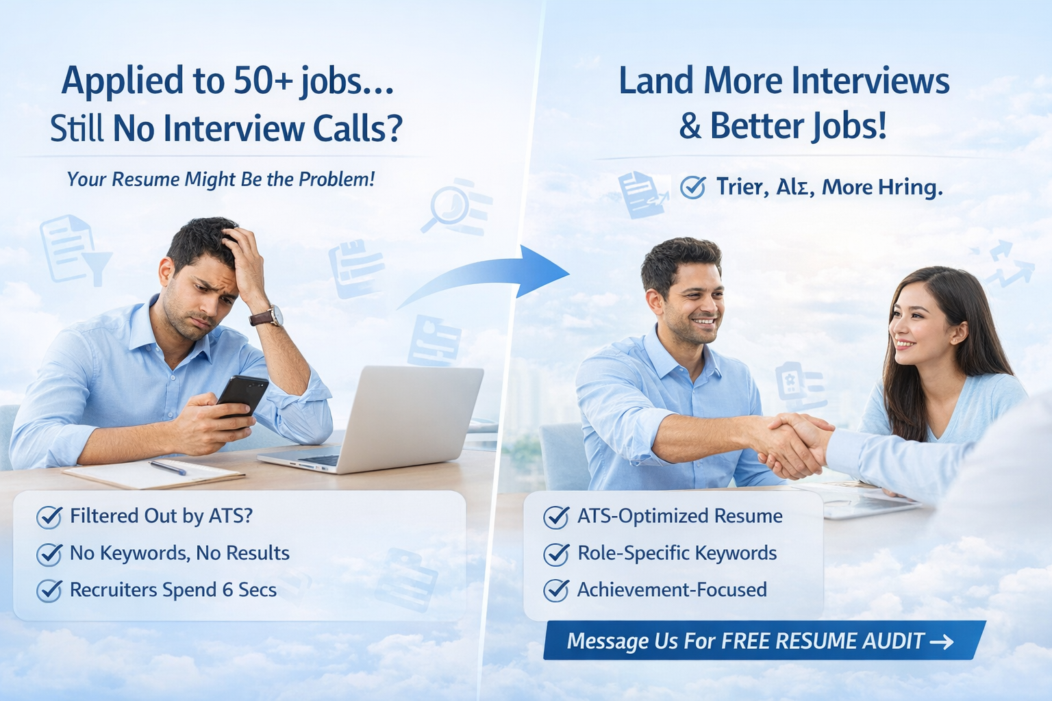 Applied to 50+ Jobs but Still No Interview Calls? Here’s Why Your Resume Gets Rejected (2026 Guide)